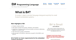 Desktop Screenshot of bsharplanguage.org
